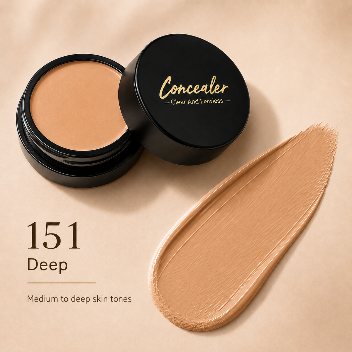 Full-Coverage Cream Concealer