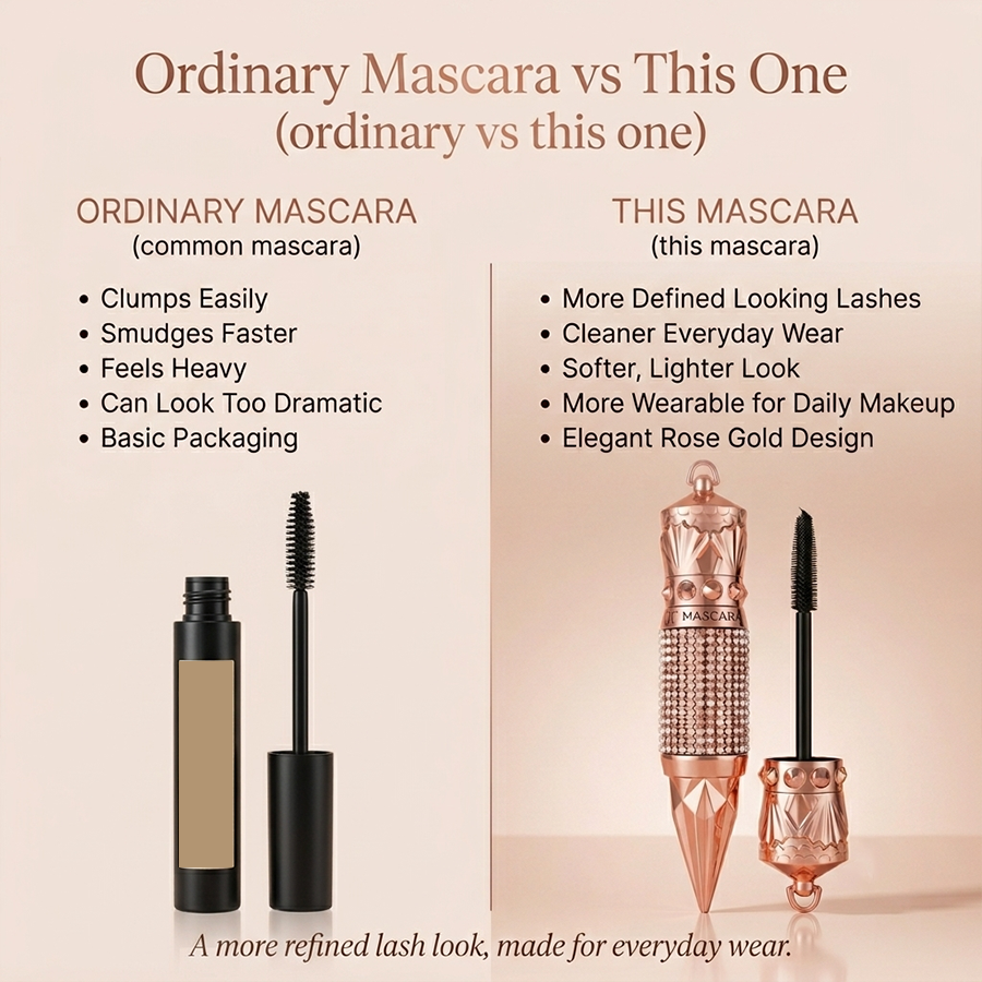 Rose Gold Scepter Mascara