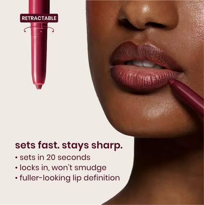 Easy glide lip liner
