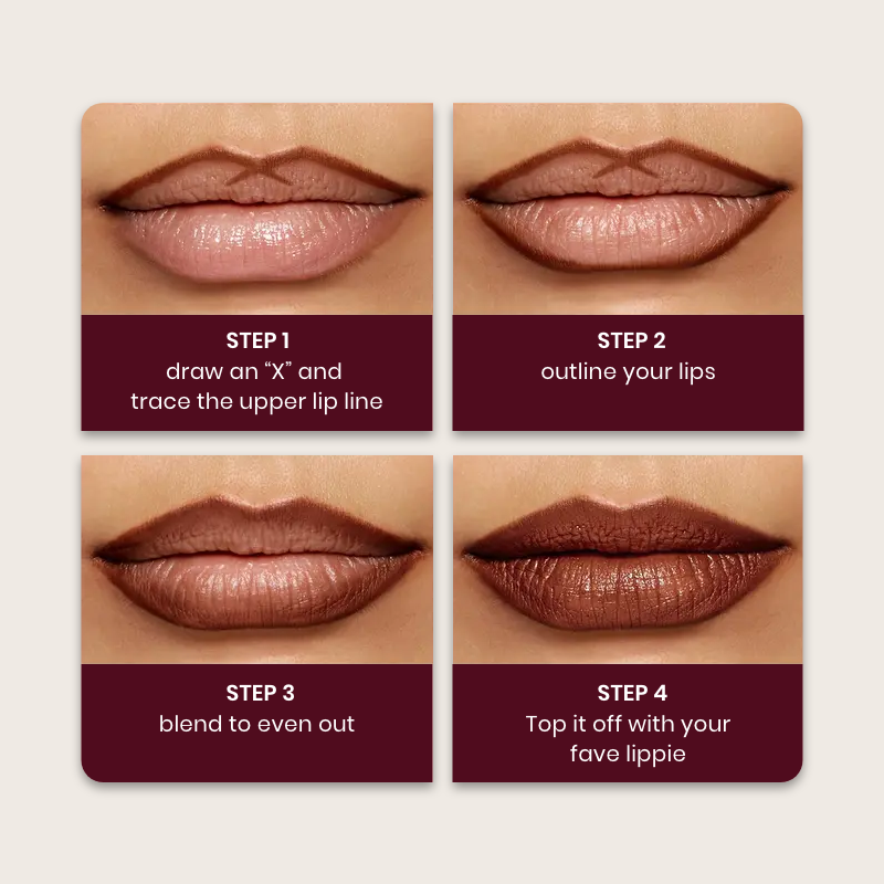 Easy glide lip liner