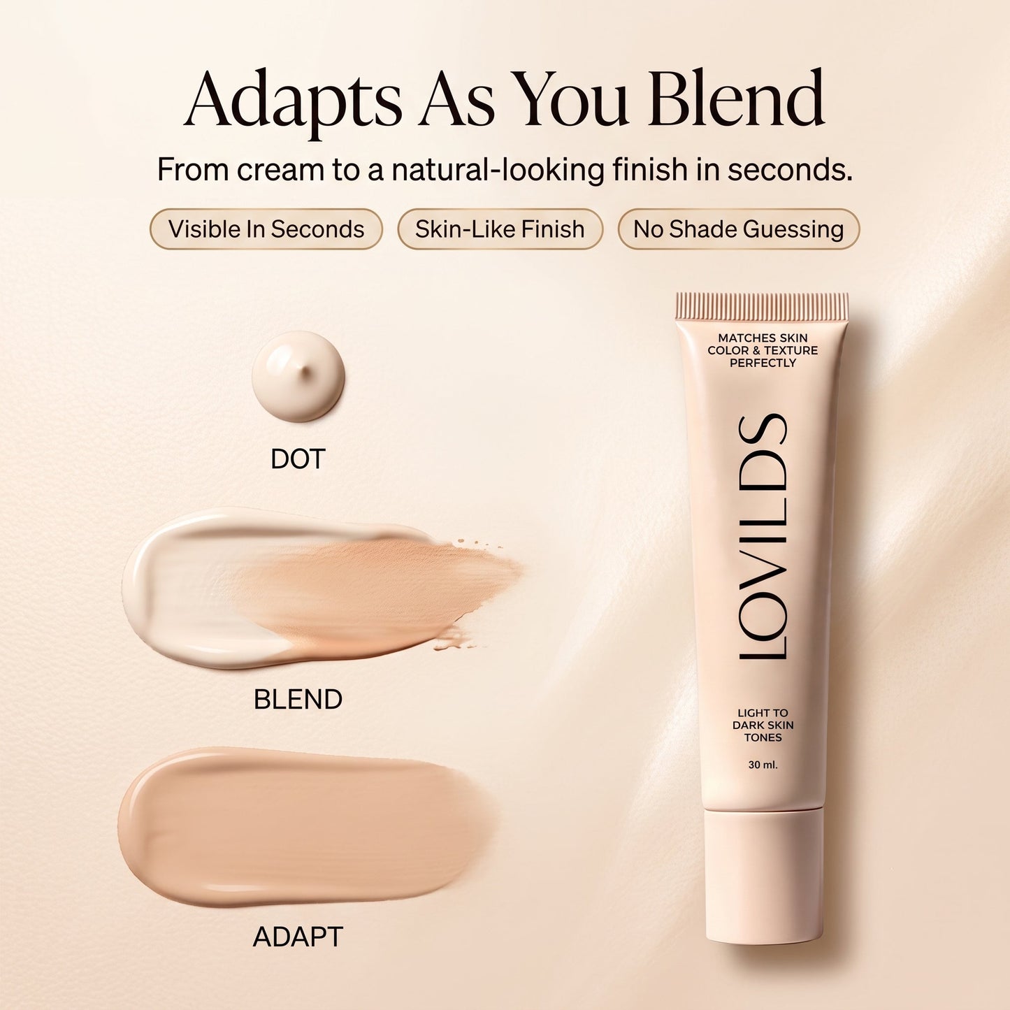Color Changing Foundation
