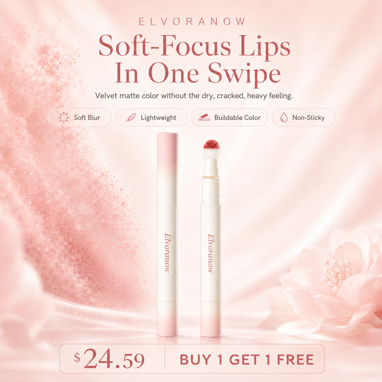Matte Lip Cream - Blurring Lip Stain
