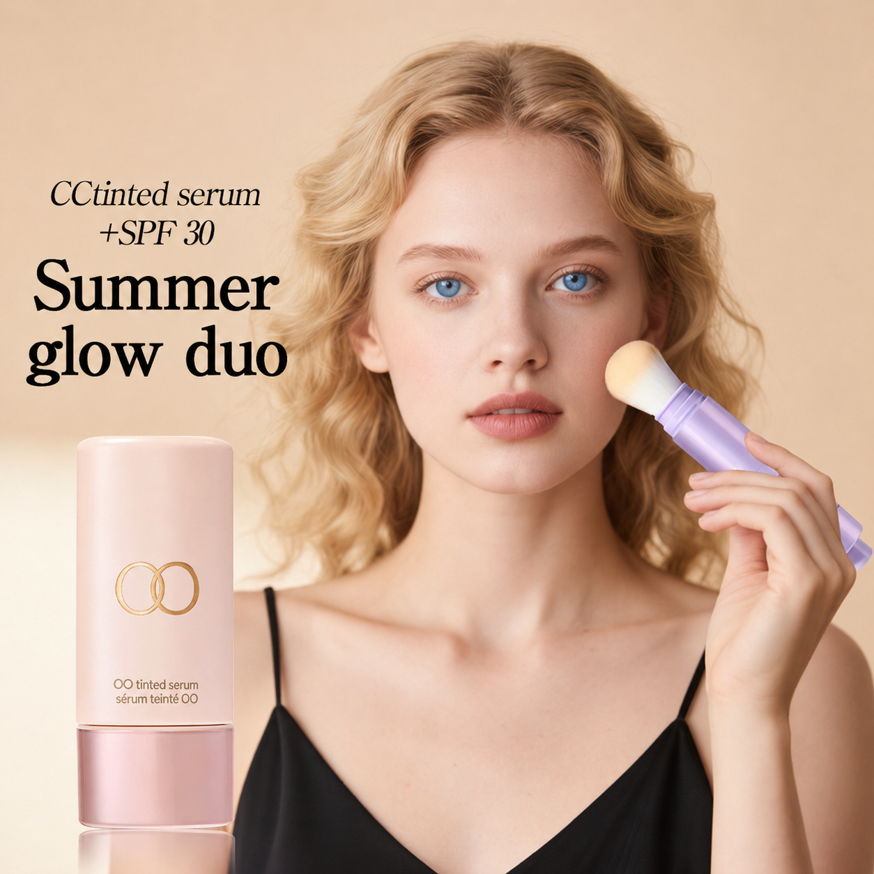 🌈 Color-Correcting Tinted Serum – Neutralize Uneven Tone, Blur Imperfections & Glow ✨