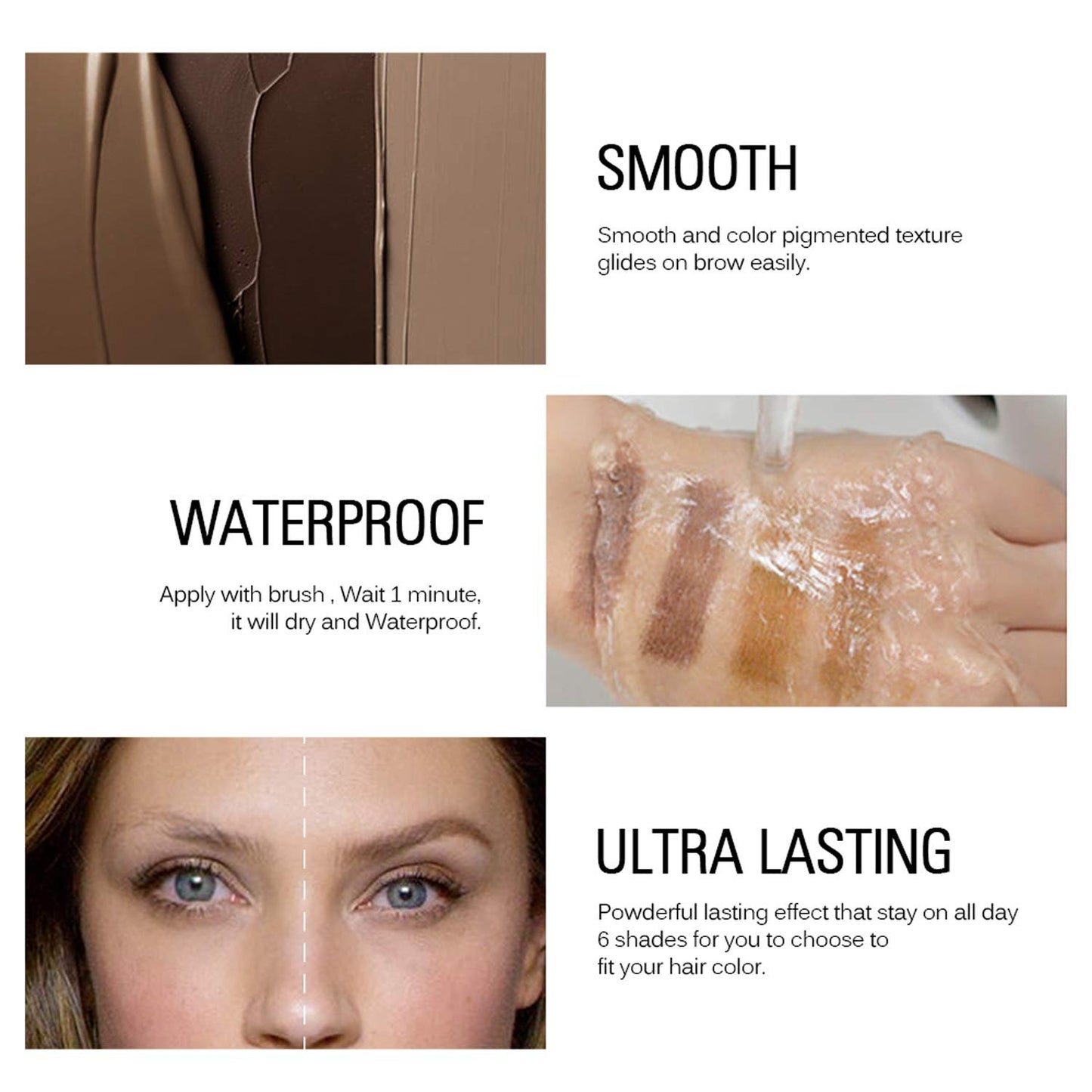 💝 Buy 1 Get 1 Free-3D Eyebrow Gel – Long-Lasting 24H Waterproof