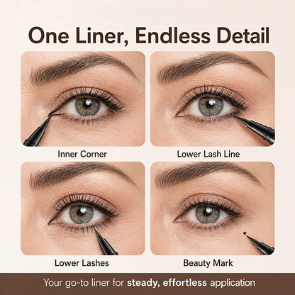 Waterproof Precision Eyeliner Pen for Smooth, Natural Definition